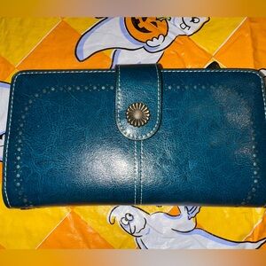 Teal wallet